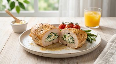Air Fryer Stuffed Chicken Breasts