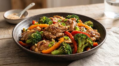 Asian Keto Chicken Stir-Fry