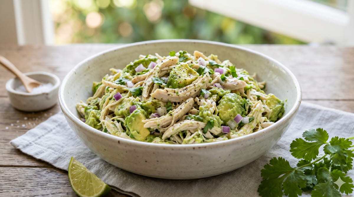 Creamy Avocado Chicken Salad