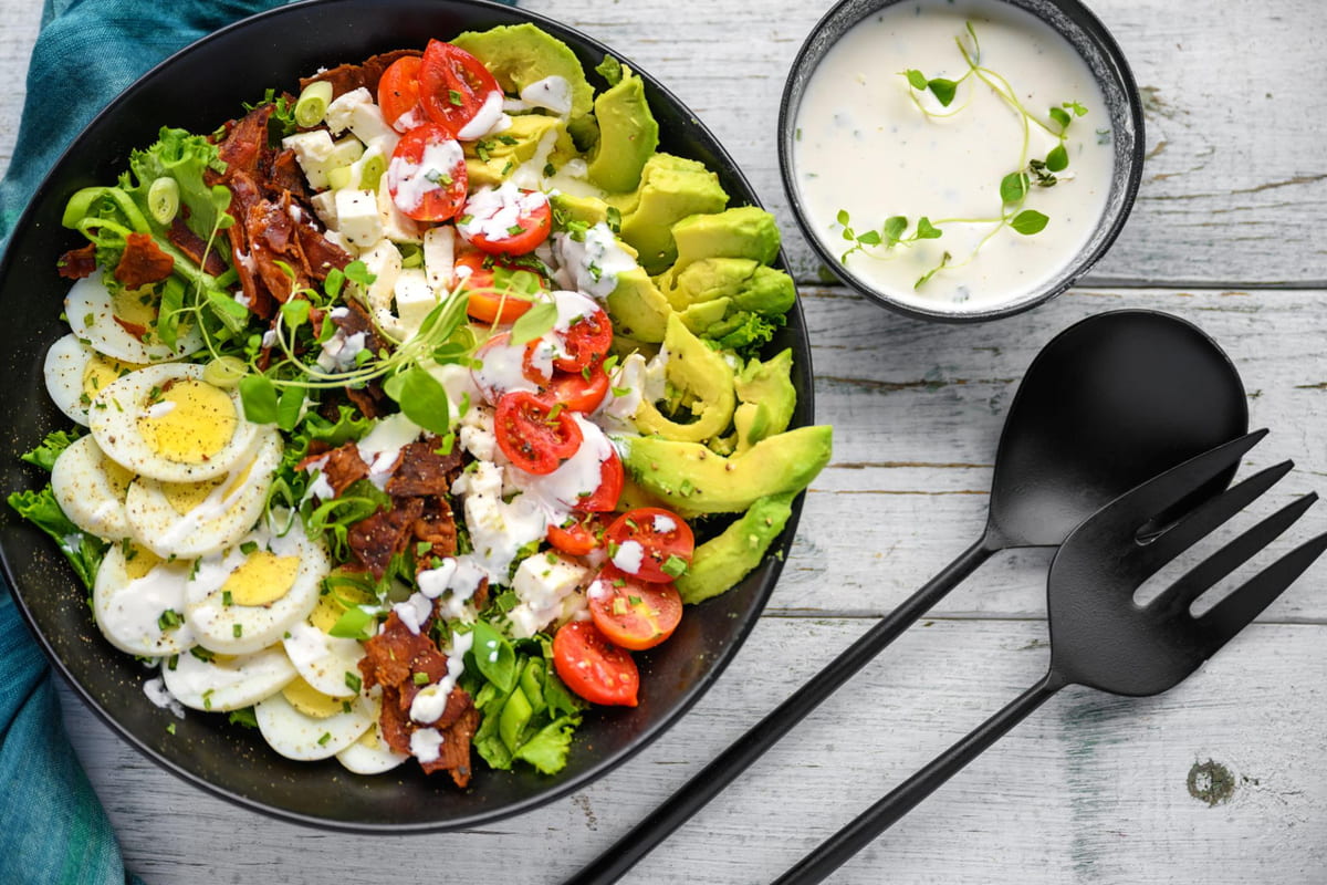 Avocado Egg Salad Bowl