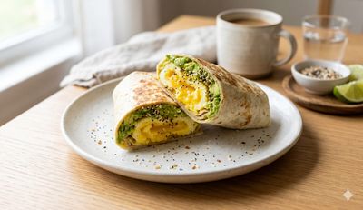 Avocado & Egg Wrap