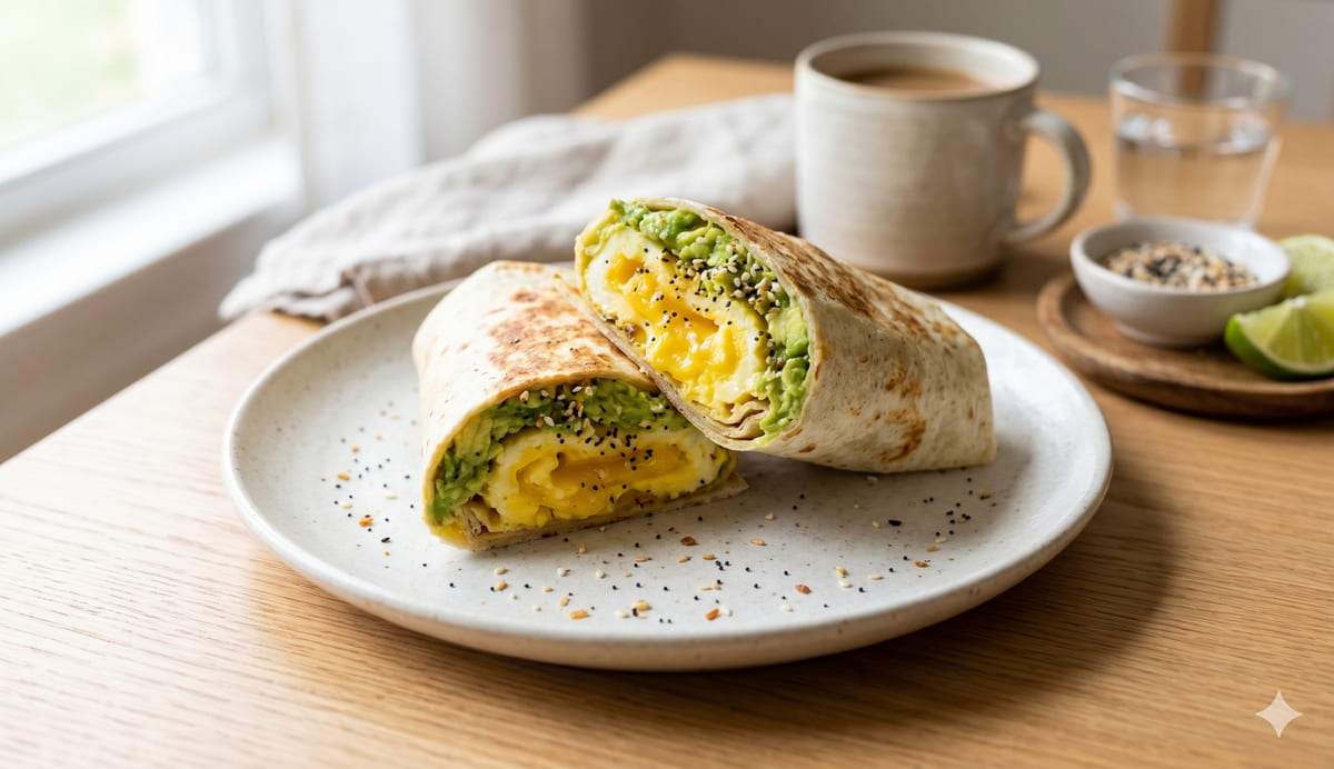 Avocado & Egg Wrap
