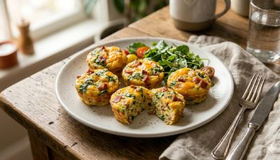 Bacon & Spinach Egg Muffins