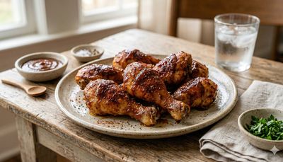 Sugar-Free BBQ Chicken Drumsticks