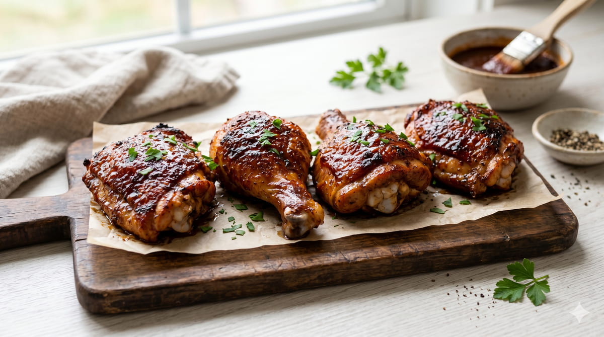 BBQ Chicken Thighs