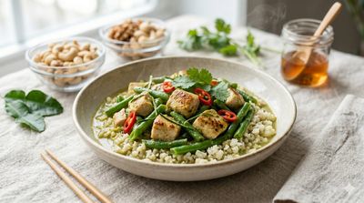 Keto Green Chicken Curry