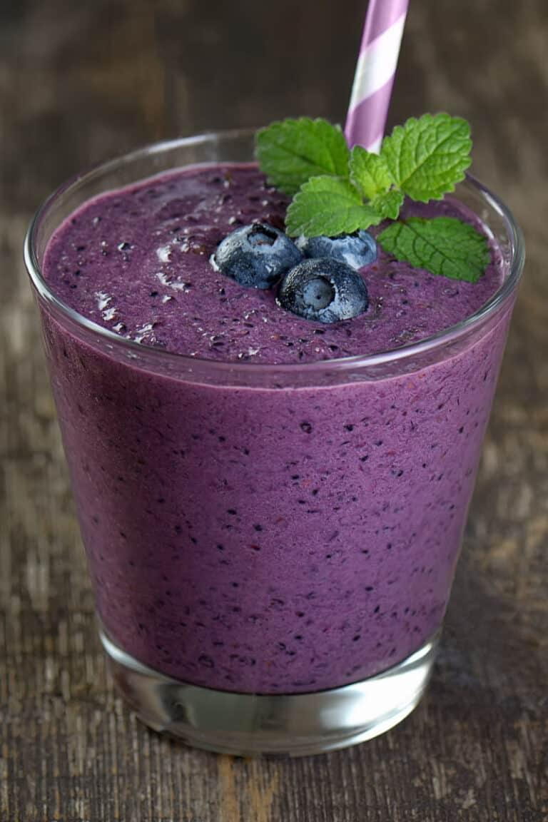 Blueberry Coconut Smoothie
