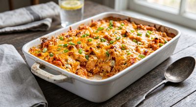 Buffalo Chicken Casserole