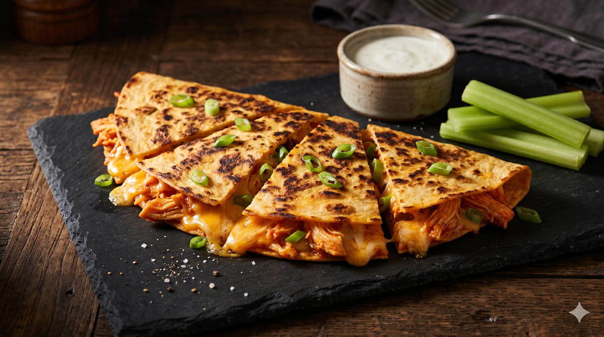 Buffalo Chicken Quesadilla