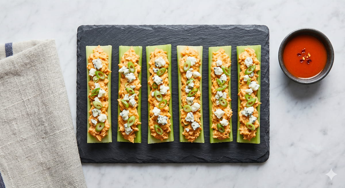 Buffalo Tuna Celery Logs
