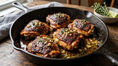 Cajun Butter Chicken Thighs