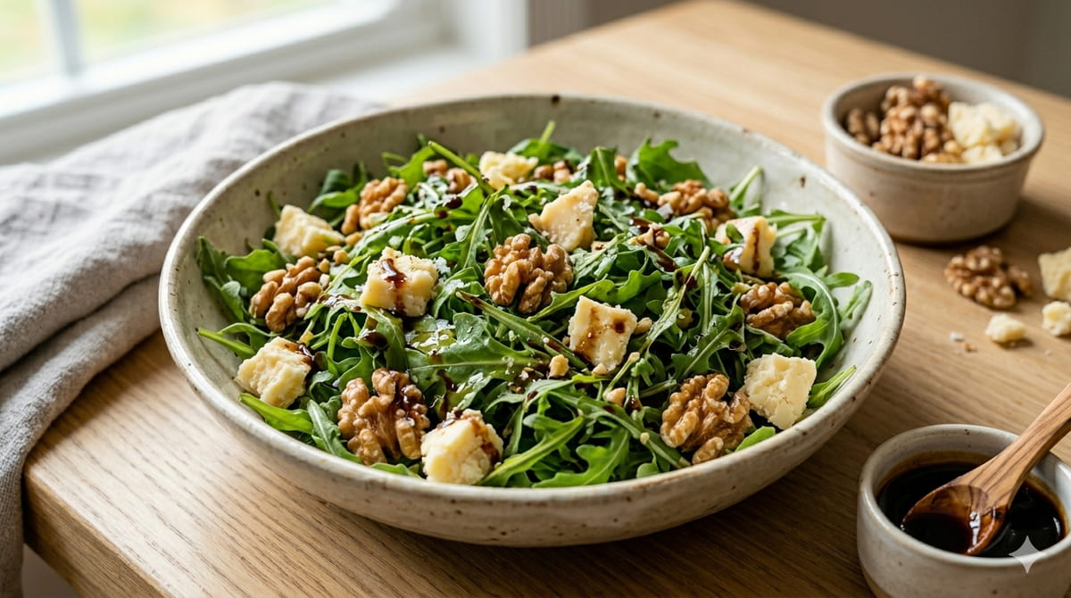 Walnut & Cheese Salad