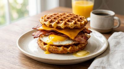 Chaffle Breakfast Sandwich