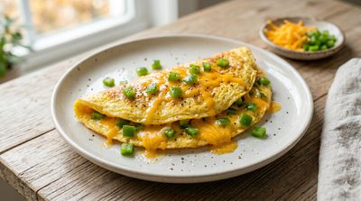 Cheddar & Pepper Omelette