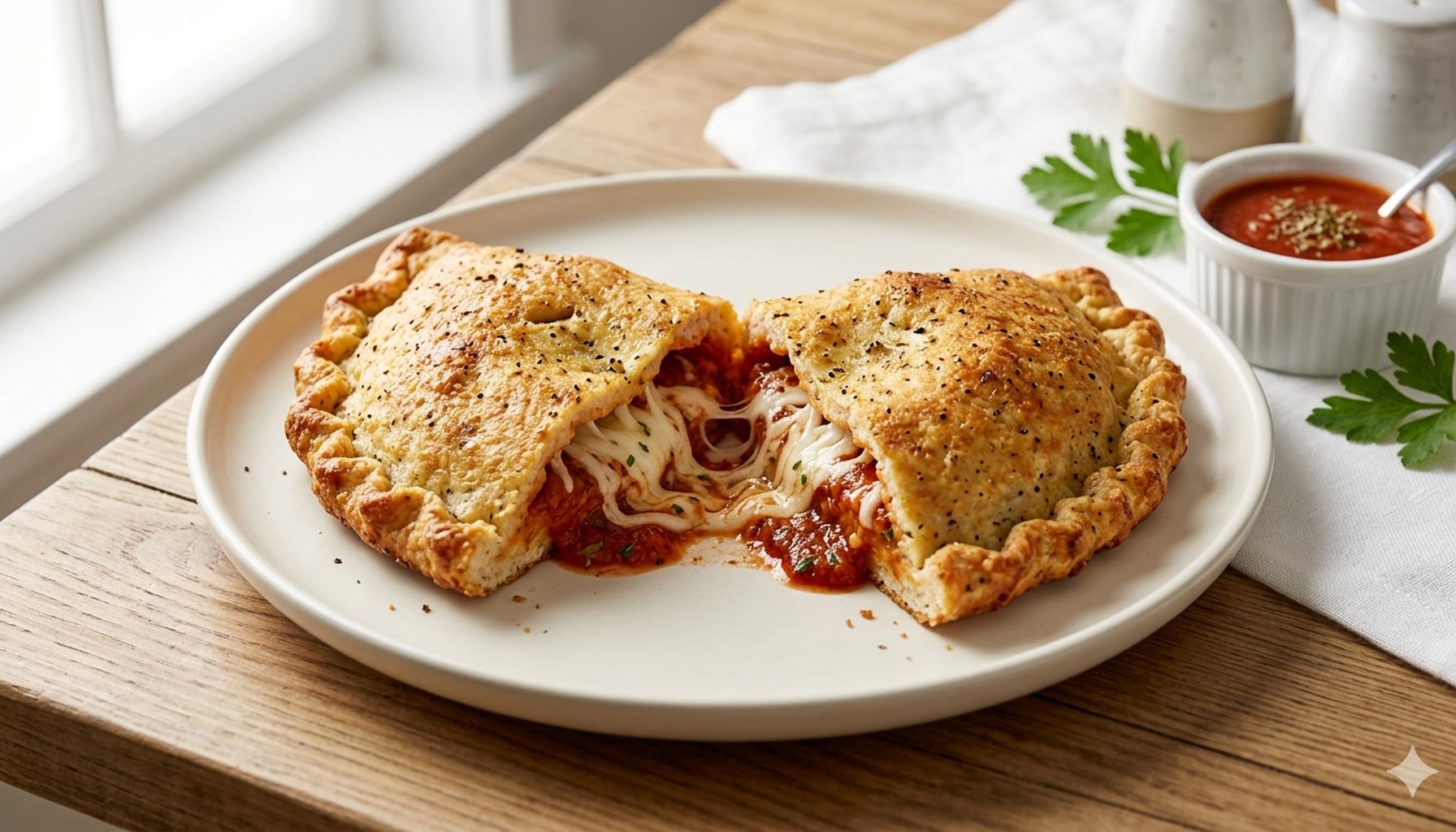 Chicken Crust Calzone