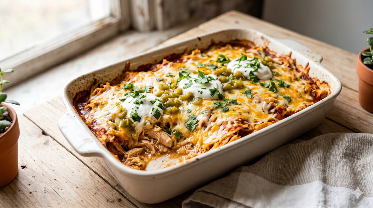 Chicken Enchilada Bake