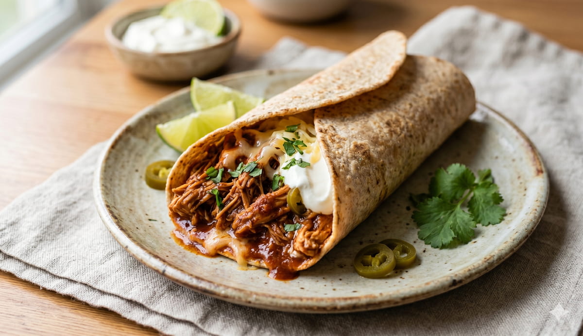 Chicken Enchilada Wrap