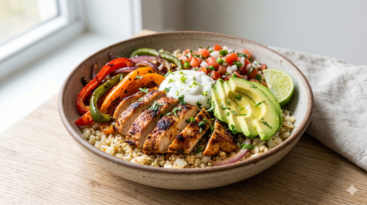 Chicken Fajita Bowl