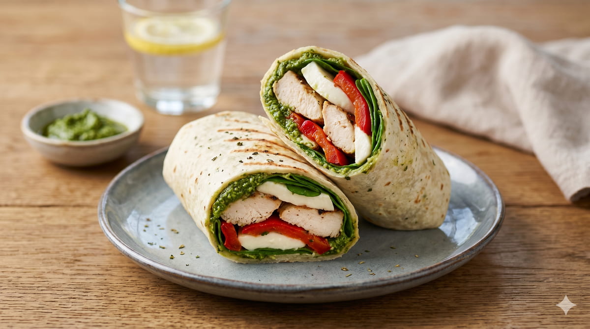 Chicken Pesto Wrap