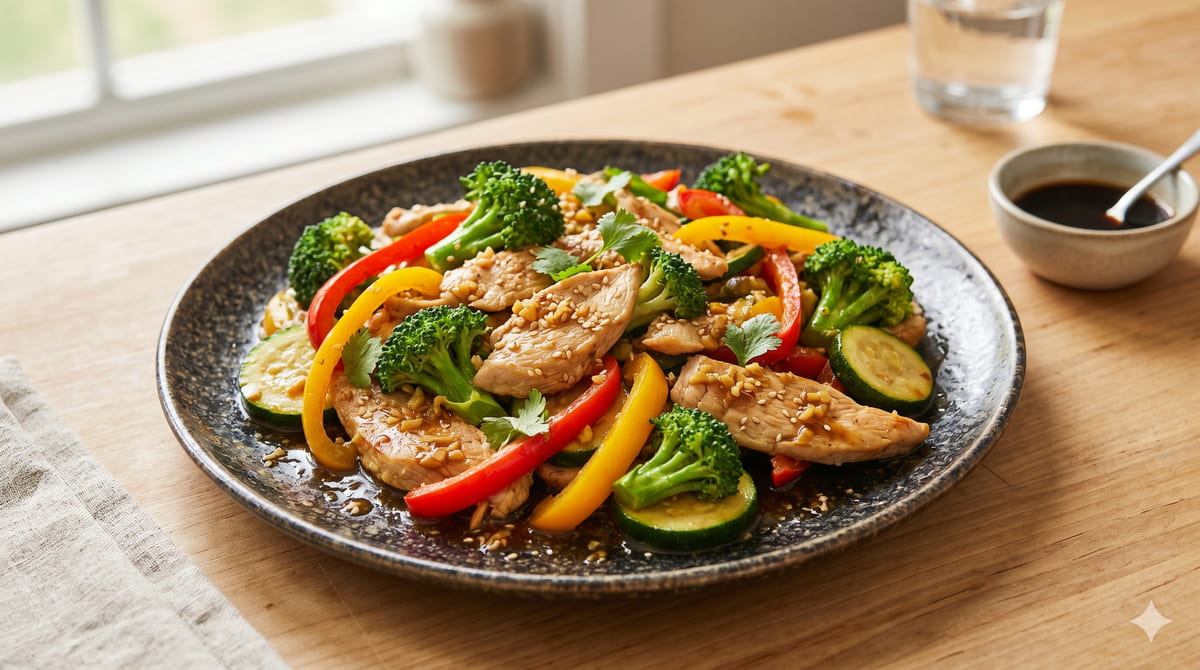 Keto Chicken Stir Fry