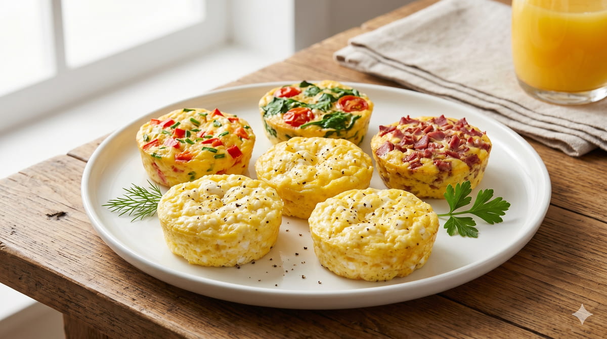 Cottage Cheese Egg Bites