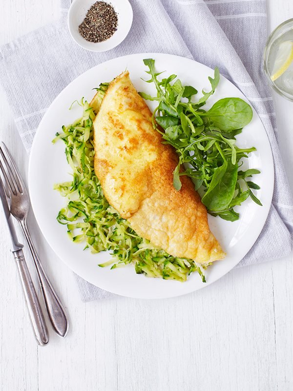 Courgette Soufflé Omelette