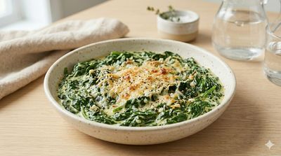 Steakhouse Creamed Spinach