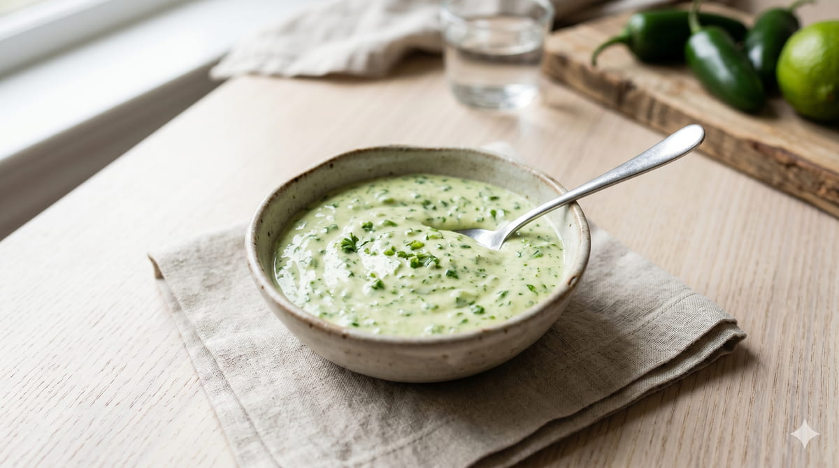 Creamy Jalapeño Sauce