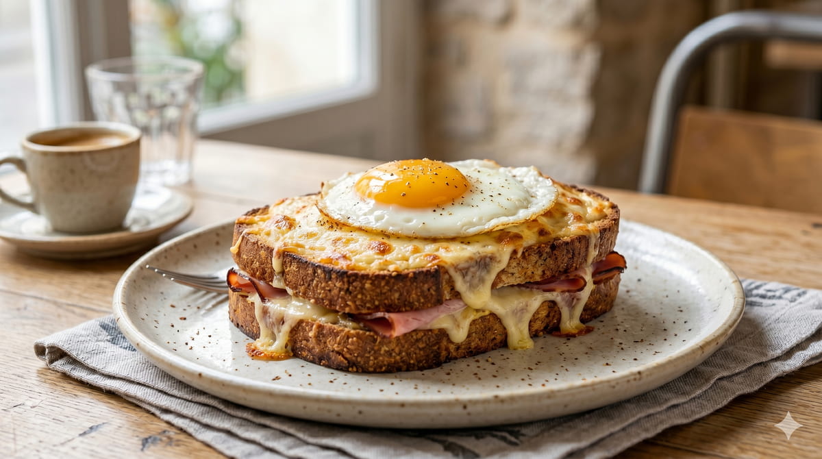 Croque Madame Keto