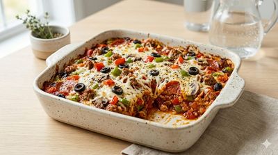 Crustless Pizza Bake