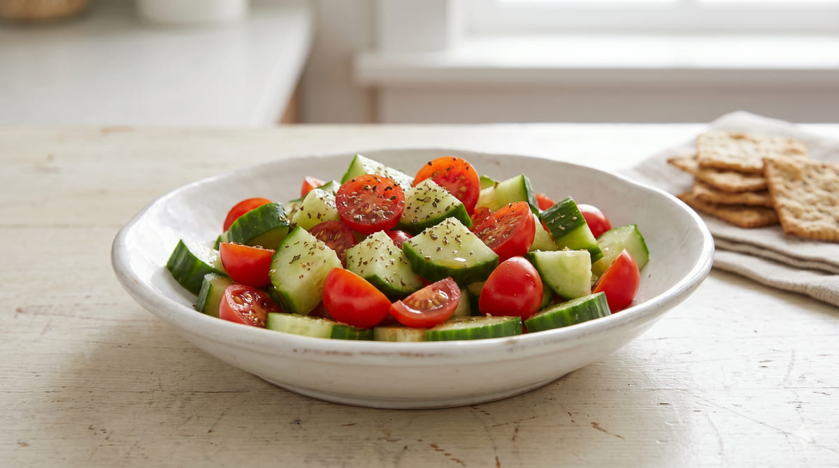 Cucumber Tomato Salad