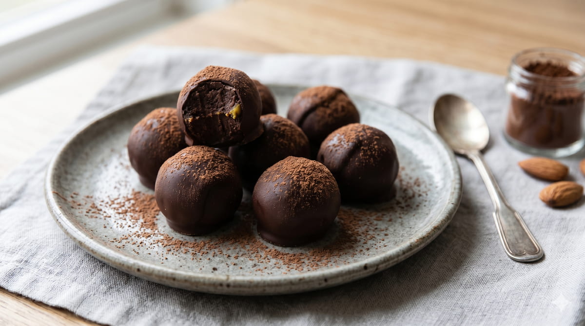 Egg-Yolk Chocolate Truffles