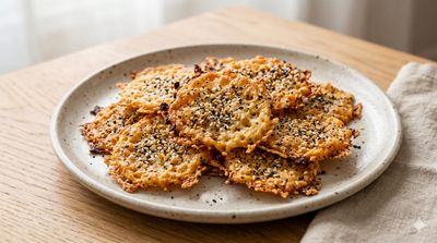 Everything Bagel Cheese Crisps