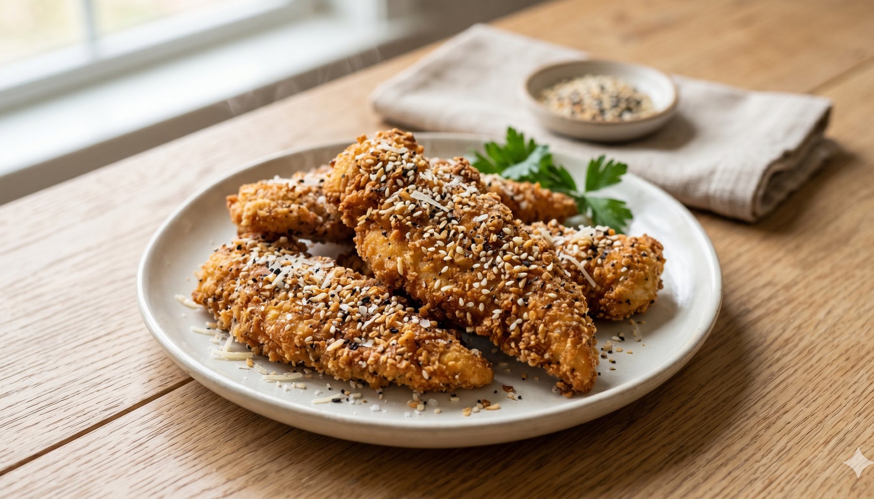 Everything Bagel Chicken Strips