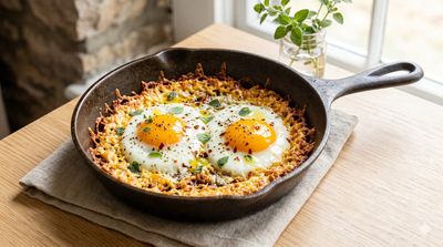 Feta Fried Eggs