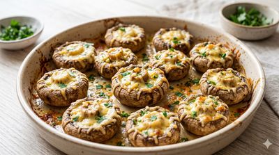 Baked Stuffed Mushrooms