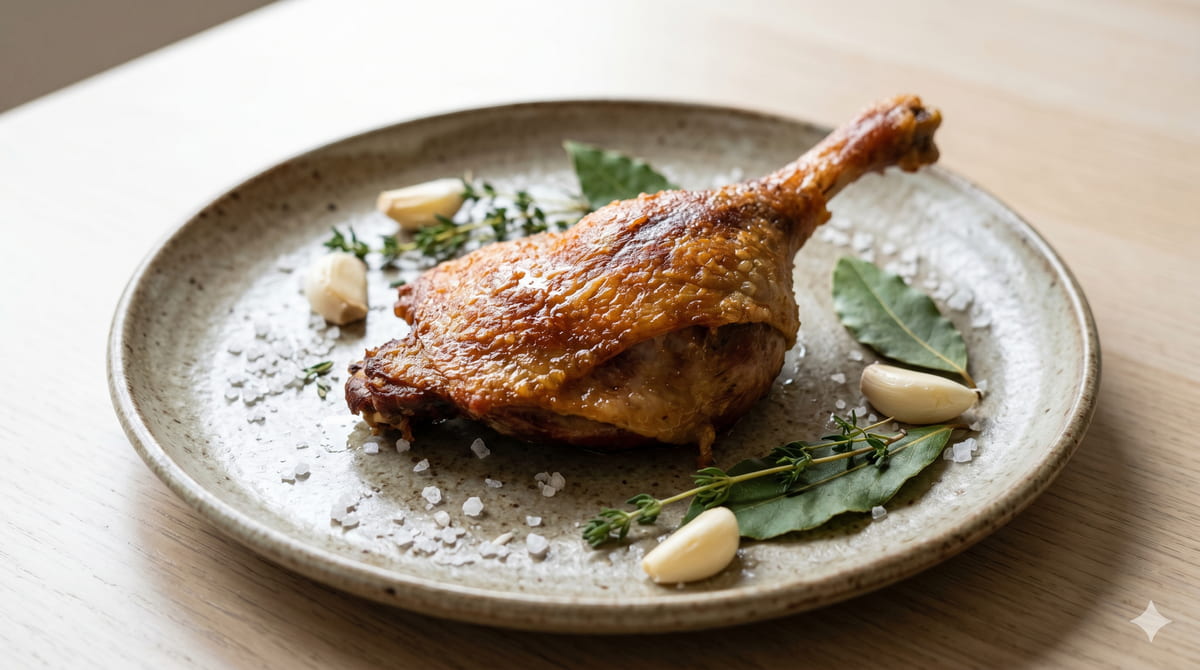 Baked Duck Confit