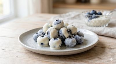 Frozen Yogurt Blueberries
