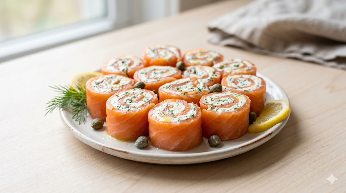 Smoked Salmon Rolls