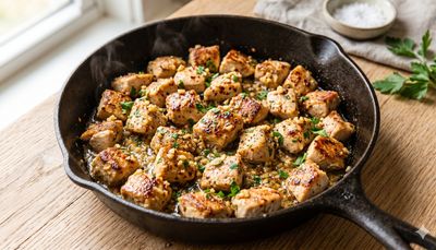 Garlic Butter Chicken Bites