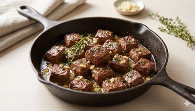 Garlic Butter Steak Bites