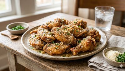 Garlic Parmesan Chicken Wings