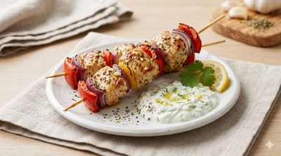 Greek Chicken Kabobs