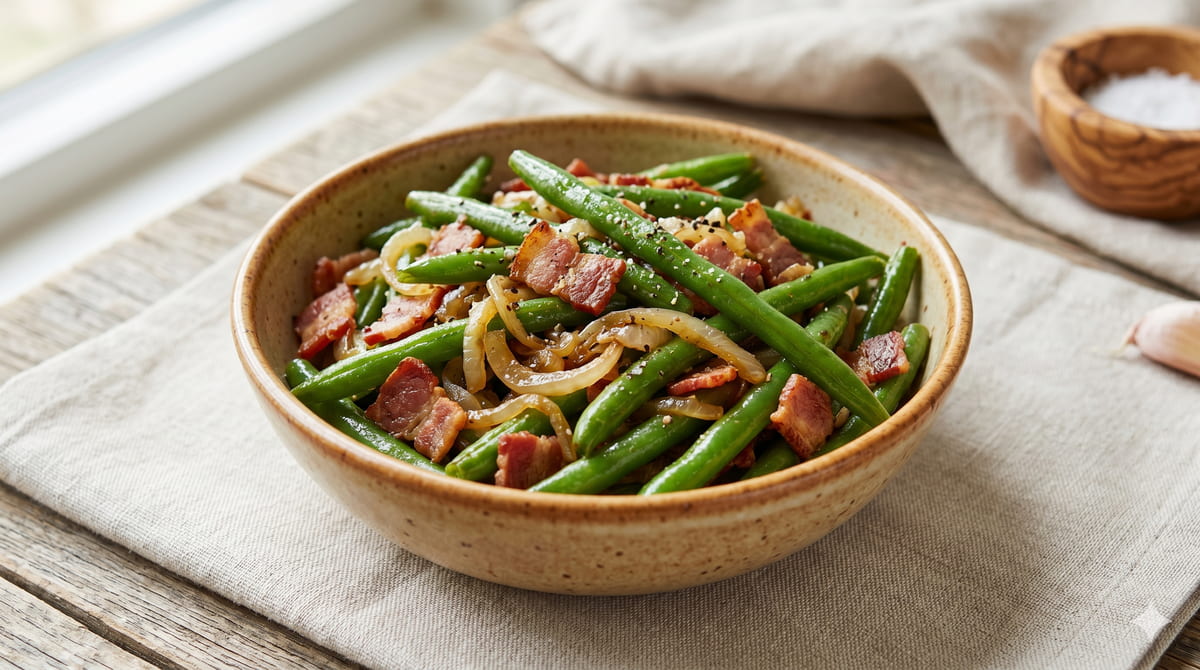 Green Beans with Bacon