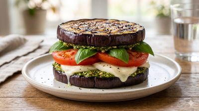 Grilled Eggplant Sandwich