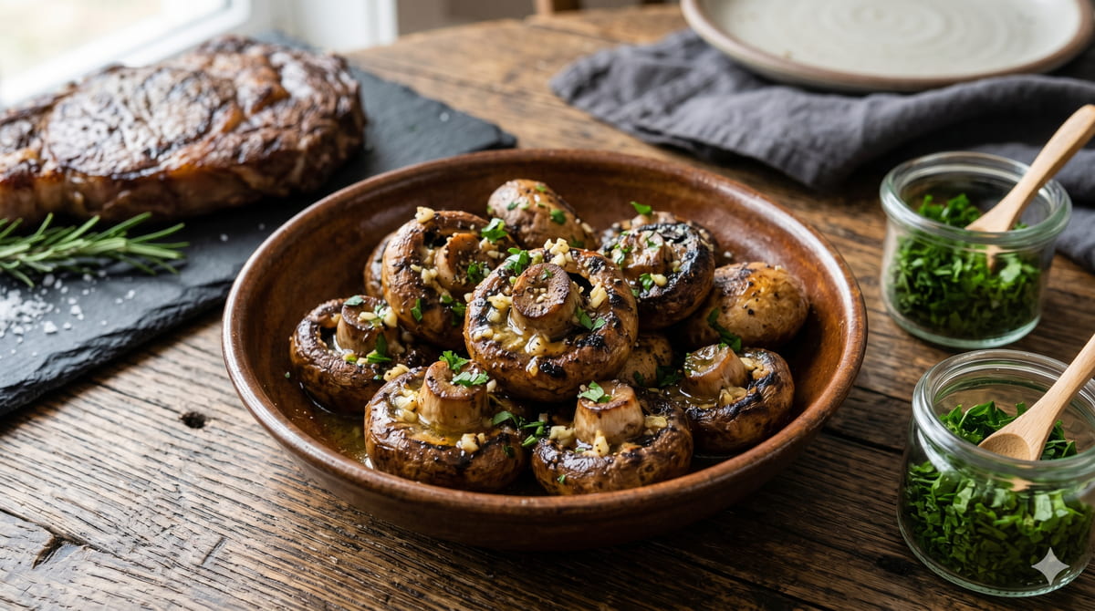 Grilled Mushrooms