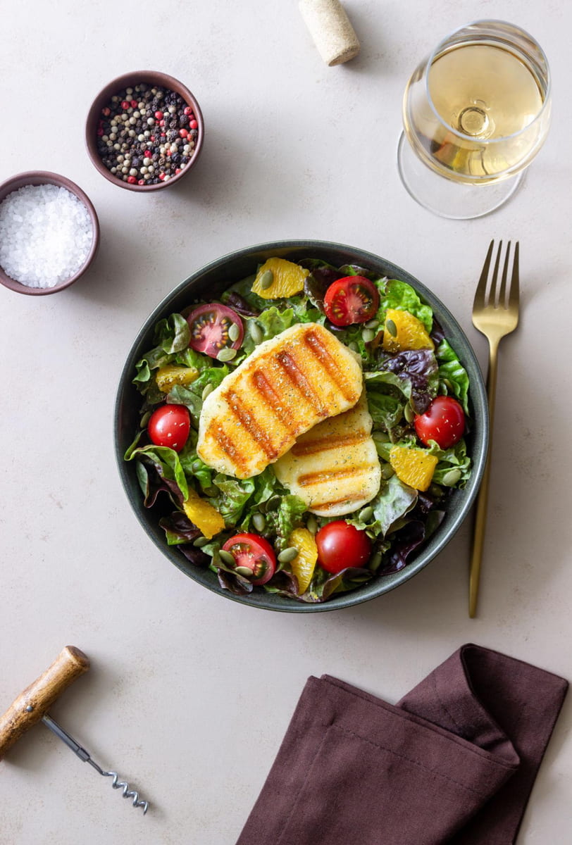 Halloumi Salad