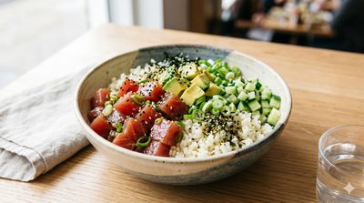 Hawaiian Tuna Poke Bowl
