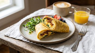 High-Protein Keto Wrap