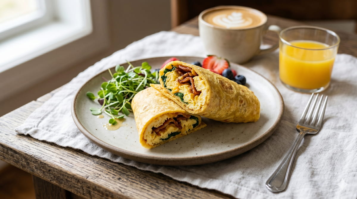 High-Protein Keto Wrap